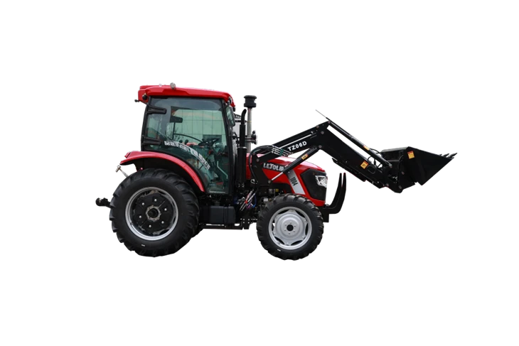 Front Loader Equipped 100 Horsepower Tractor